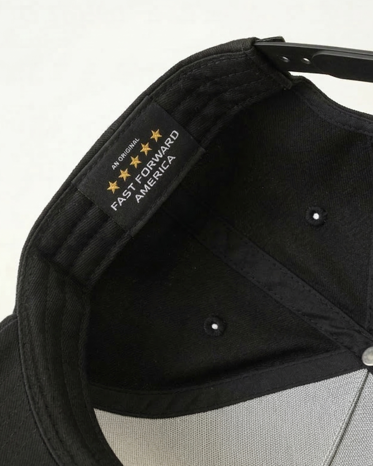 Fast Forward America Core Hat Black