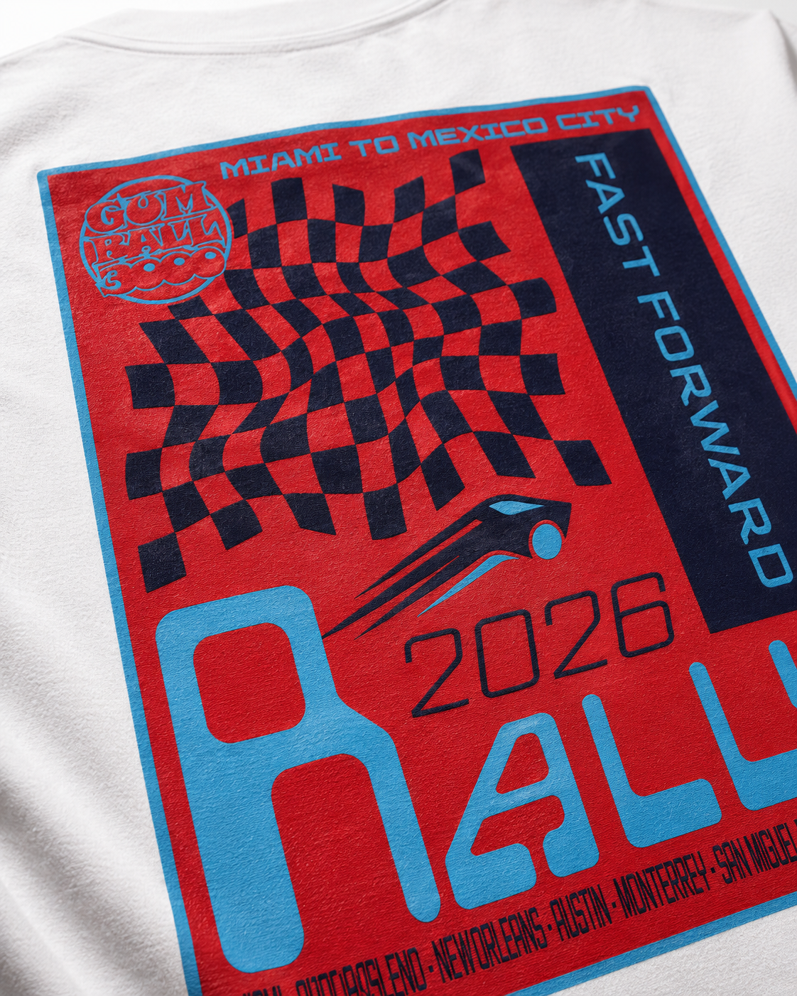 Gumball 3000 Tee White-thumbmail-3