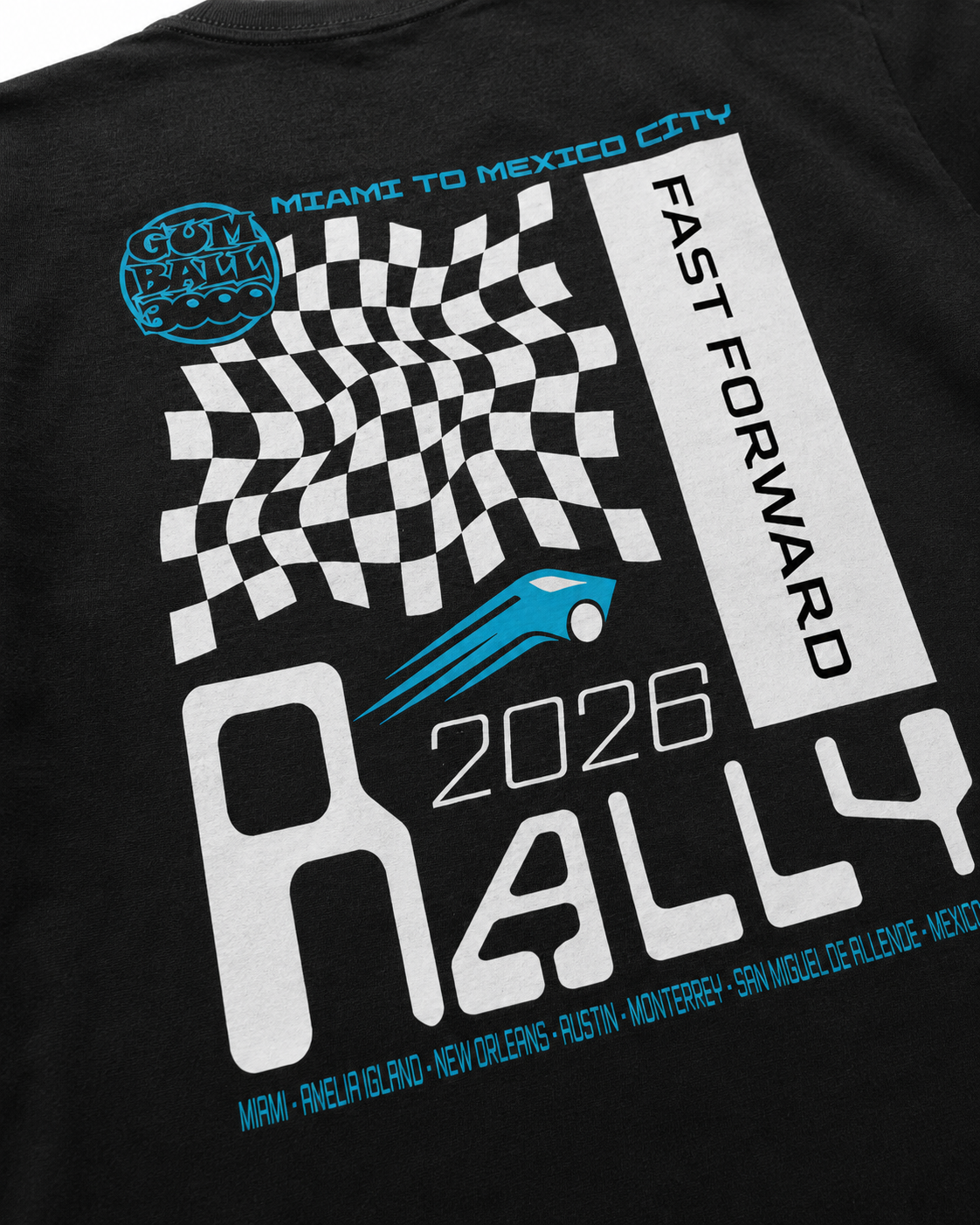 Gumball 3000 Tee Black-thumbmail-3