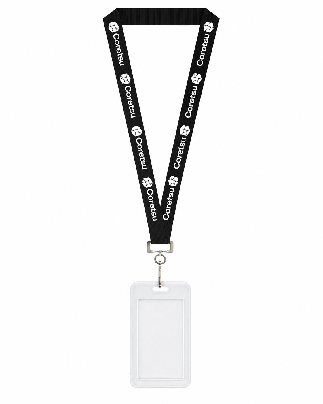 Coretsu Lanyard Black + White