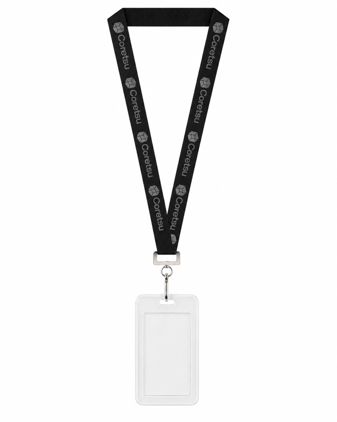 Coretsu Lanyard Black + Grey