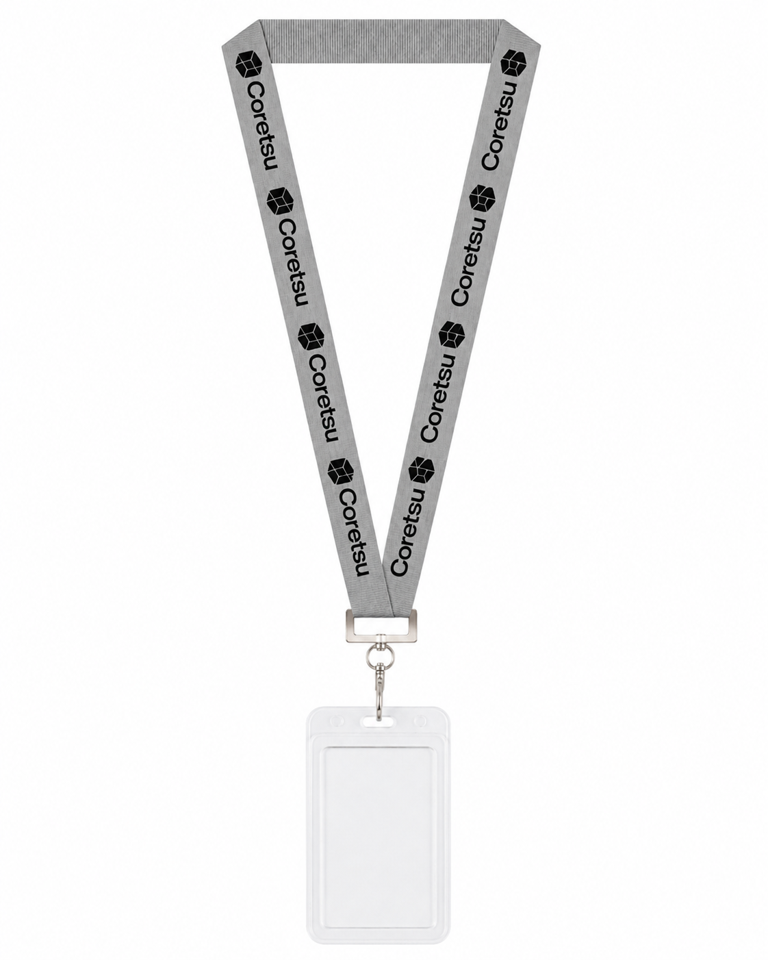 Coretsu Lanyard Grey + Black